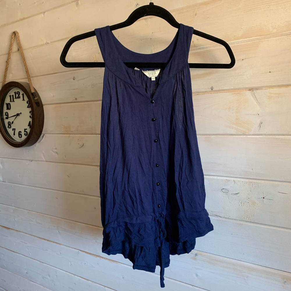 Guess | Navy Tank